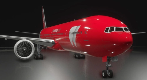 PMDG 777-300ER Redwings (Red Livery)