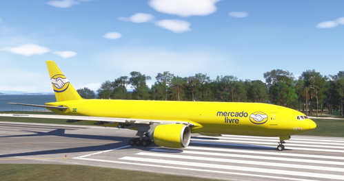 PMDG 777-300F Mercado Livre