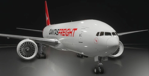 PMDG 777-300F Qantas Freight