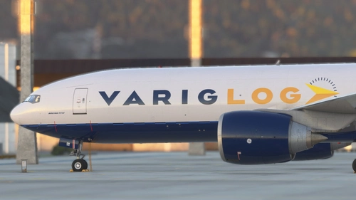 PMDG 777F VARIG LOG PR-LGW MSFS24 Fictional
