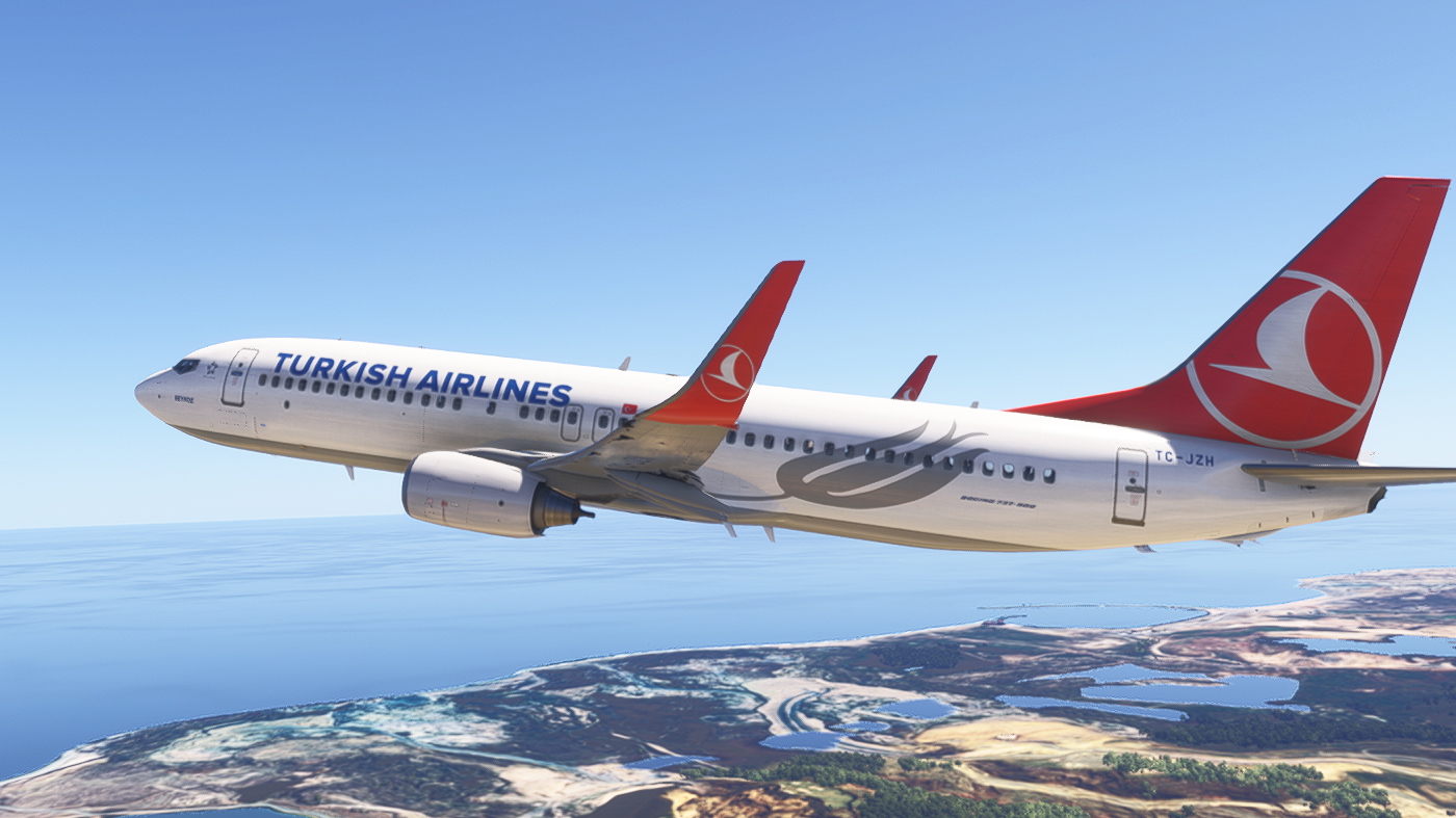PMDG B737-800 | Turkish Airlines TC-JZH - Aircraft Liveries for