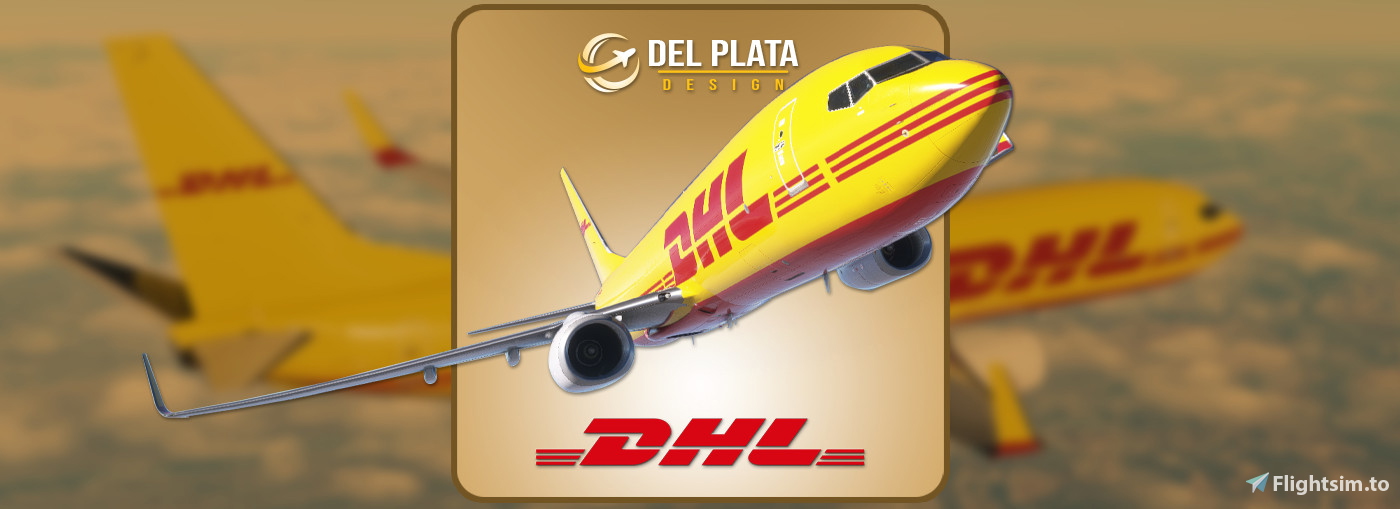 PMDG B737-800BCF | DHL Aviation | A9C-TXZ - Aircraft Liveries for