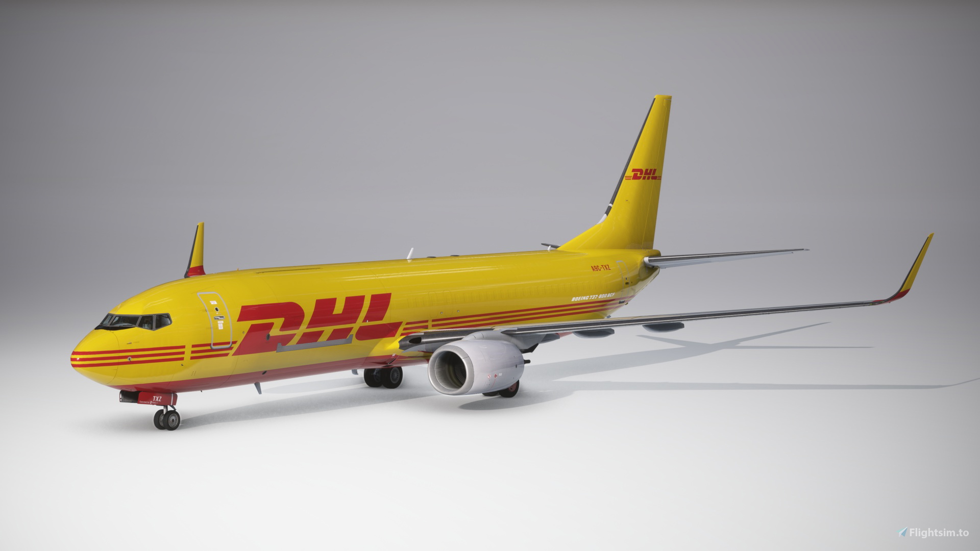 PMDG B737-800BCF | DHL Aviation | A9C-TXZ for Microsoft Flight