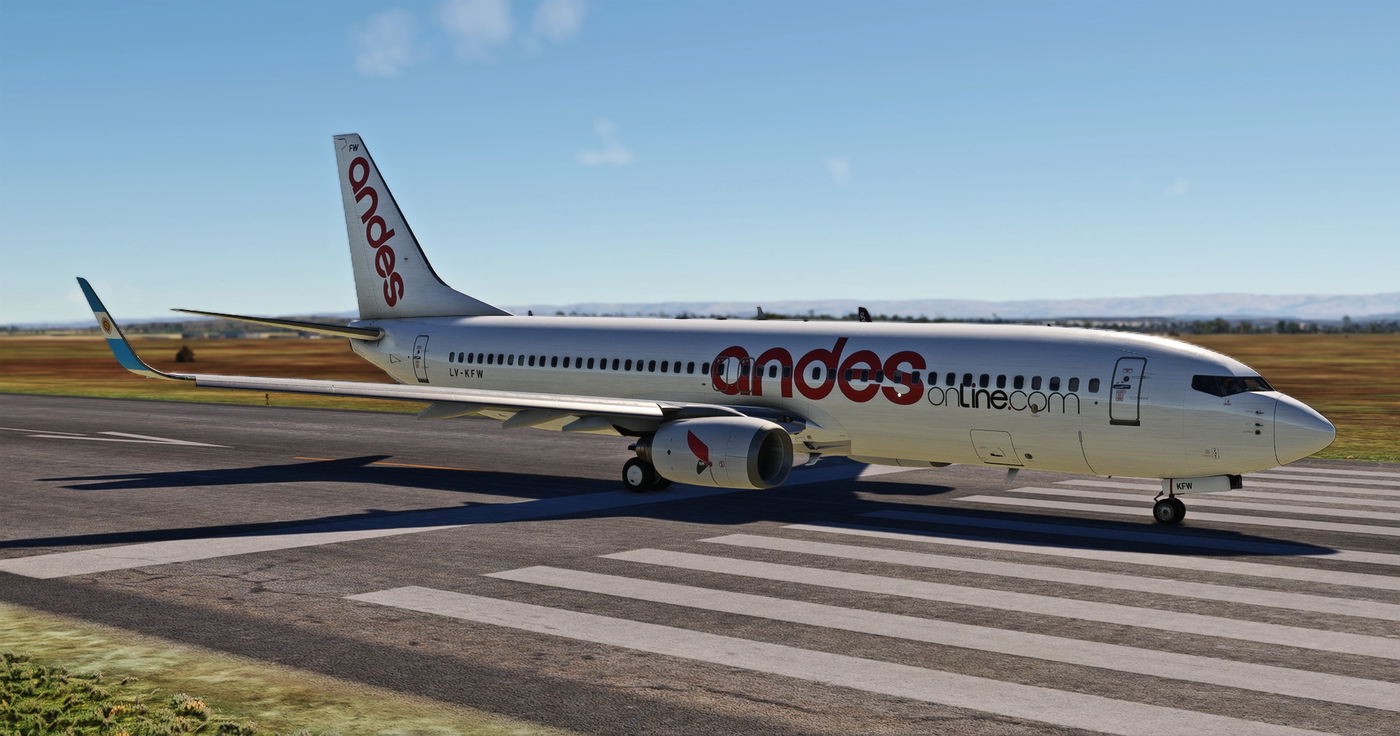 PMDG Boeing 737-800 | Andes Lineas Aereas | LV-KFW for Microsoft Flight ...