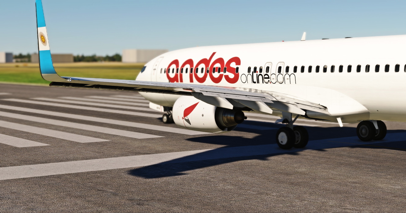PMDG Boeing 737-800 | Andes Lineas Aereas | LV-KFW for Microsoft Flight ...