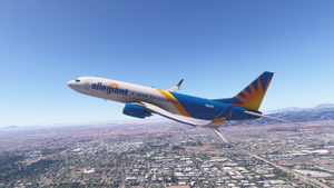 PMDG Boeing 737-800 | Allegiant Air | Fictional (MAX 8 livery) thumbnail 2