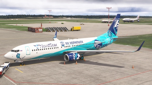 PMDG Boeing 737-800 NordStar RA-73255 HC "Norilsk"