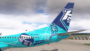 PMDG Boeing 737-800 NordStar RA-73255 HC "Norilsk" thumbnail 2
