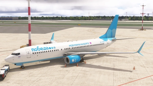 PMDG Boeing 737-800 Pobeda Special Pack