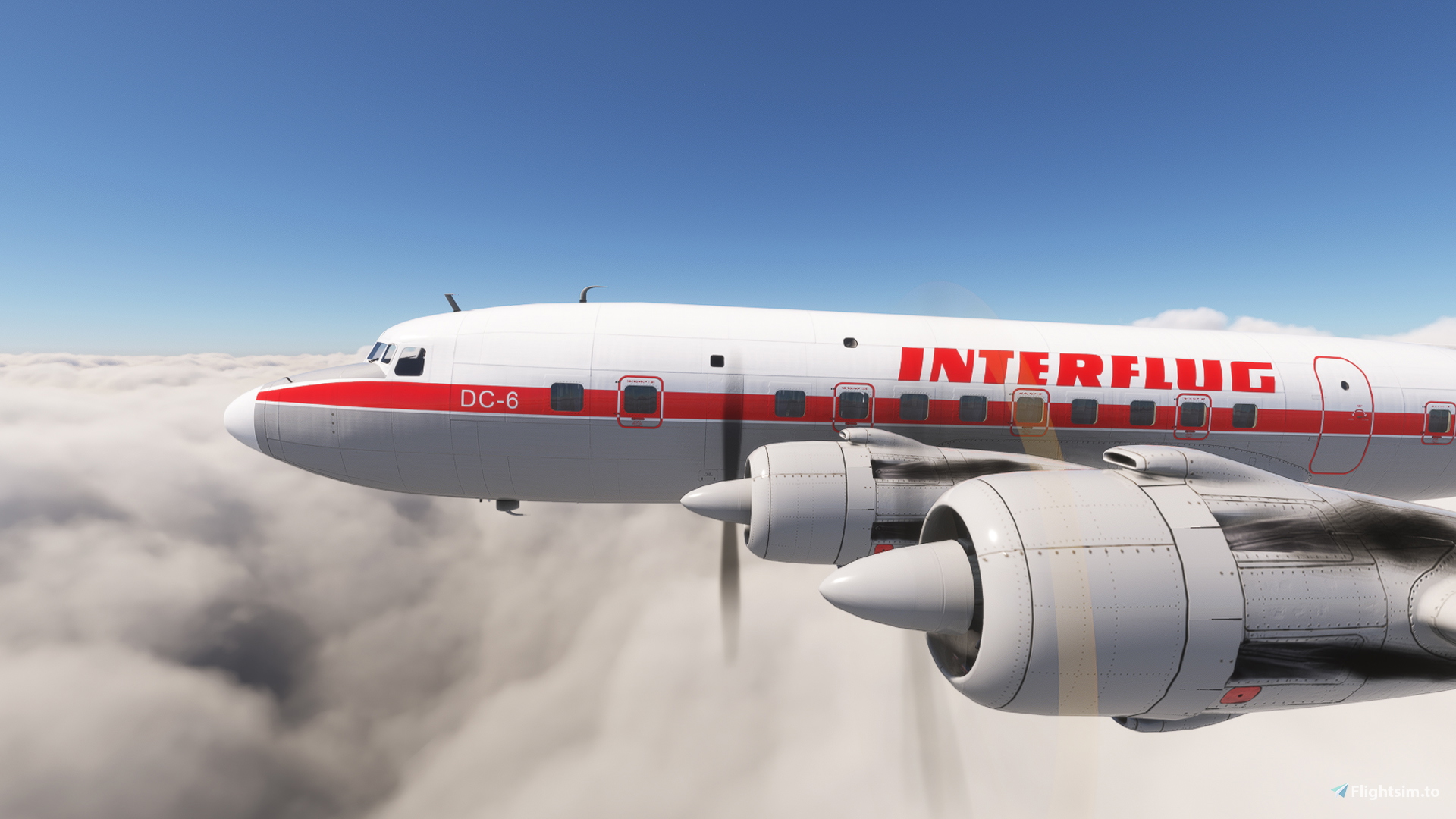 PMDG DC-6 Interflug Pack (DDR-STG, DDR-STI, DDT-STK) - MSFS Add-on ...