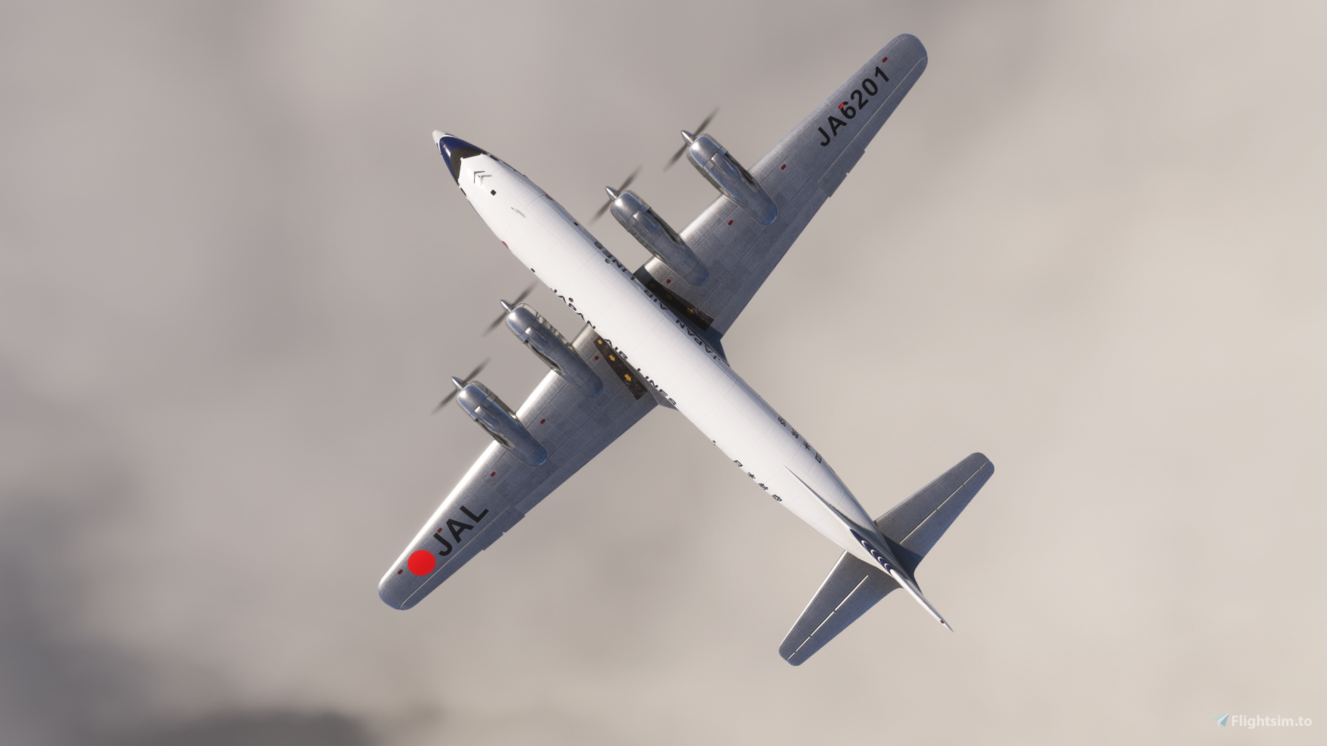 PMDG DC-6 Japan Air Lines (JA6201) for Microsoft Flight Simulator