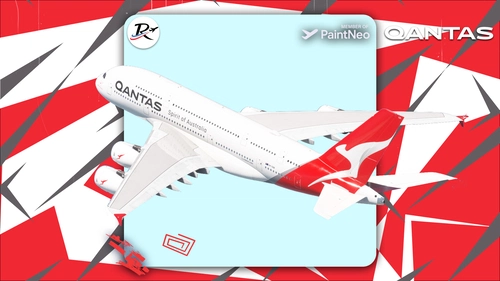 Qantas VH-OQB Flybywire A380 [raimbotrax][8K]