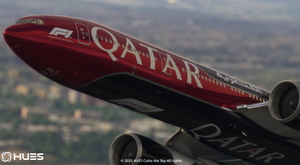 Qatar Airways A7-BEG [FORMULA 1] | PMDG 777-300ER thumbnail 8