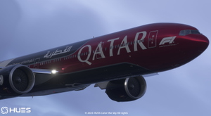 Qatar Airways A7-BEG [FORMULA 1] | PMDG 777-300ER thumbnail 10