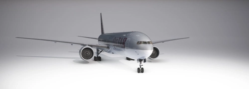 Qatar Airways Boeing 777-300ER (A7-BEH) – Real-World SimBrief Airframe