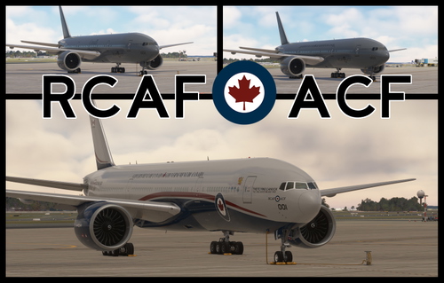 RCAF Transport Liveries 777-200LR (7VLR/77LR) [FICTIONAL]
