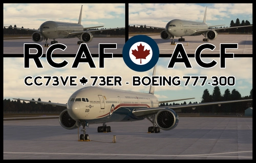 RCAF Transport Liveries 777-300ER (73VE/73ER) [FICTIONAL]