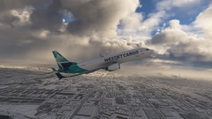 PMDG Boeing 737-800 (BCF) | WestJet Cargo C-FAWJ thumbnail 1