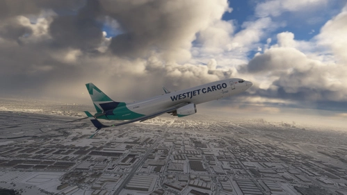 PMDG Boeing 737-800 (BCF) | WestJet Cargo C-FAWJ