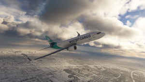 PMDG Boeing 737-800 (BCF) | WestJet Cargo C-FAWJ thumbnail 5