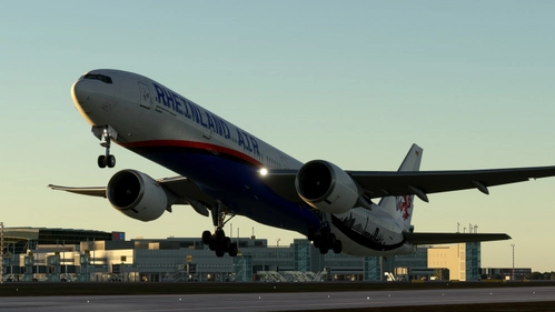 Rheinland Air Boeing 777-300 – Fictional Livery (D-RHEI)