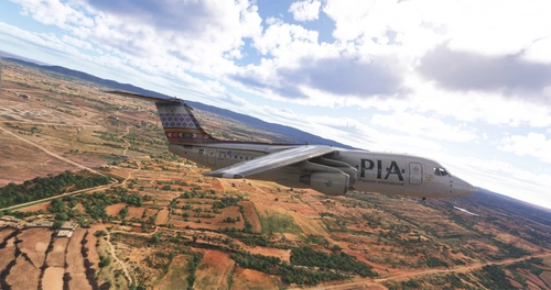 [RJ100] Pakistan International Airlines (PIA) - Turbat Livery