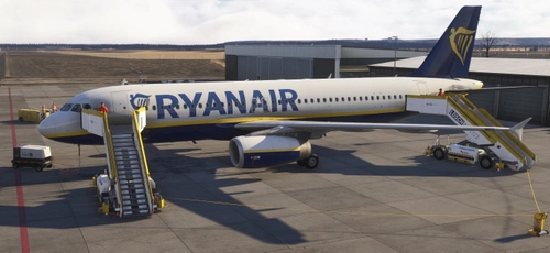 Ryanair Livery for Fenix A320 for MSFS 2024