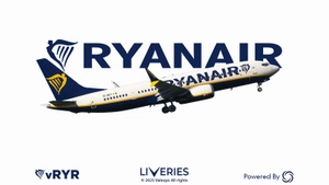 RYANAIR Pack w/ 3D Full Economy Cabin | iFly 737 MAX 8 thumbnail 2