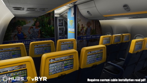 Ryanair Pack w/3D Cabin | PMDG B738 thumbnail 11