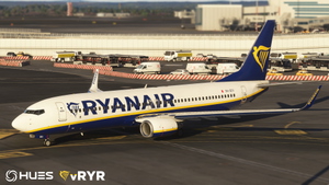 Ryanair Pack w/3D Cabin | PMDG B738 thumbnail 3