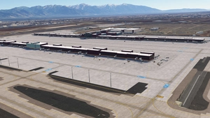 Salt Lake City International, Custom Scenery thumbnail 6