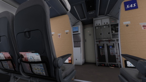 Scandinavian Airlines (SAS) | Pack w/ Cabin | Fenixsim Airbus A320 v2 thumbnail 5