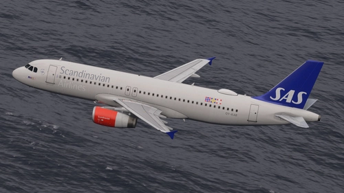 Scandinavian Airlines (SAS) | Pack w/ Cabin | Fenixsim Airbus A320 v2