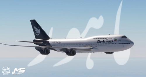 Skyairways Virtual Airlines  Asobo  Boeing  B747 8i  Livery  Mahour