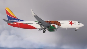 Southwest Airlines 'California One' | w/Cabin | PMDG B737-8H4 thumbnail 2