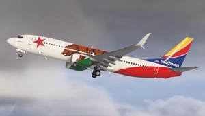Southwest Airlines 'California One' | w/Cabin | PMDG B737-8H4 thumbnail 7