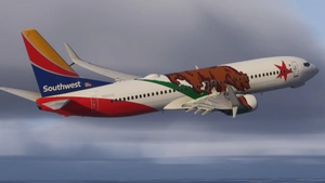 Southwest Airlines 'California One' | w/Cabin | PMDG B737-8H4 thumbnail 8