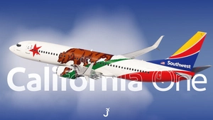 Southwest Airlines 'California One' | w/Cabin | PMDG B737-8H4 thumbnail 1