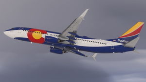Southwest Airlines 'Colorado One' | w/Cabin | PMDG B737-8H4 thumbnail 2