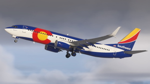 Southwest Airlines 'Colorado One' | w/Cabin | PMDG B737-8H4 thumbnail 3