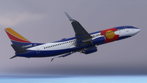 Southwest Airlines 'Colorado One' | w/Cabin | PMDG B737-8H4 thumbnail 4