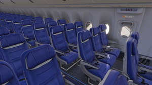 Southwest Airlines 'Colorado One' | w/Cabin | PMDG B737-8H4 thumbnail 12