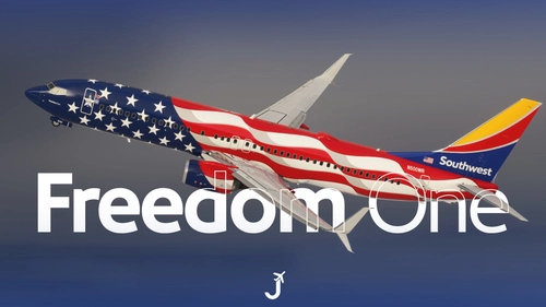 Southwest Airlines 'Freedom One' | w/Cabin | PMDG B737-8H4