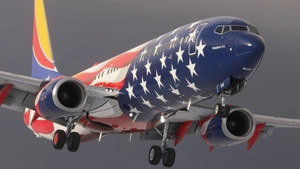 Southwest Airlines 'Freedom One' | w/Cabin | PMDG B737-8H4 thumbnail 3