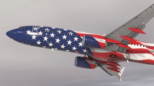 Southwest Airlines 'Freedom One' | w/Cabin | PMDG B737-8H4 thumbnail 4