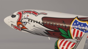 Southwest Airlines 'Illinois One' | w/Cabin | PMDG B737-8H4 thumbnail 7