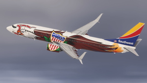 Southwest Airlines 'Illinois One' | w/Cabin | PMDG B737-8H4 thumbnail 8