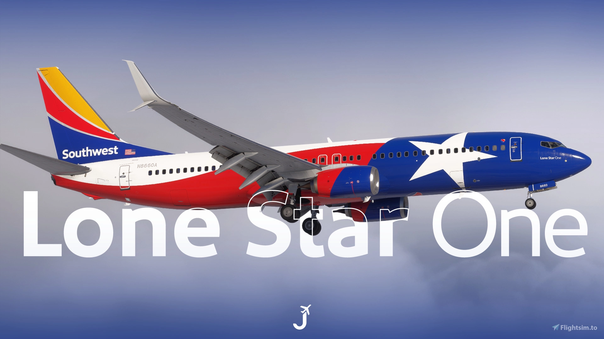 Southwest Airlines 'Lone Star One' | w/Cabin | PMDG B737-8H4 - Image 1