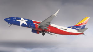 Southwest Airlines 'Lone Star One' | w/Cabin | PMDG B737-8H4 thumbnail 8