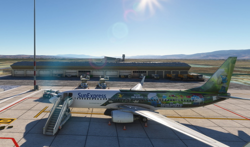 Sunexpress TC-SPY Special Livery Smurfs